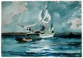 Sloop Nassau Realism marine painter Winslow Homer
